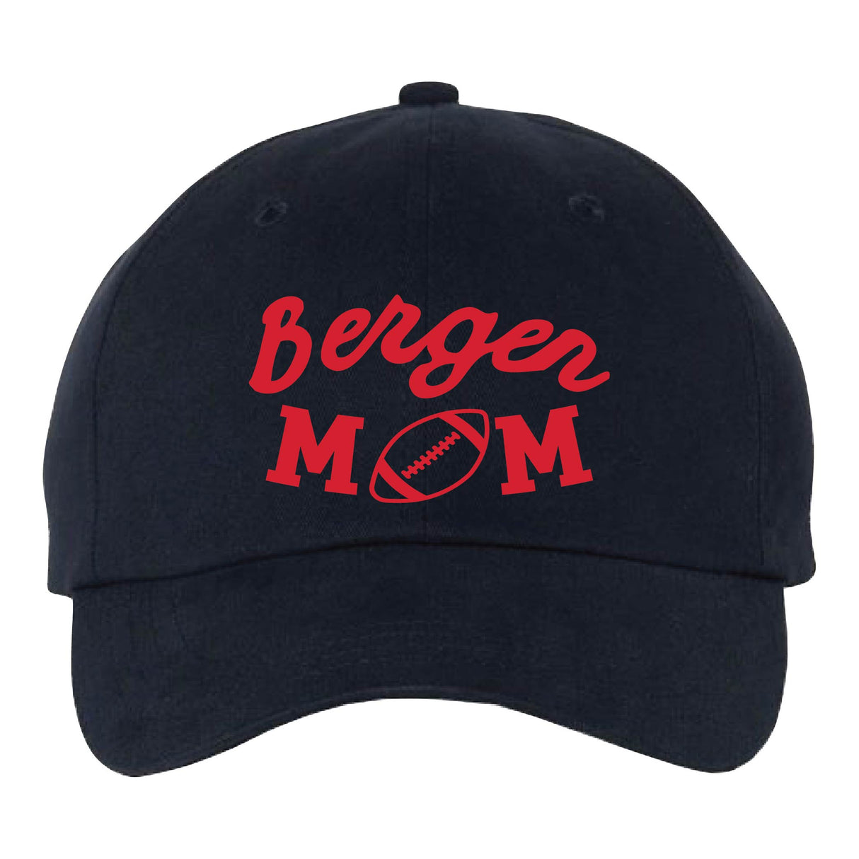 Bergen Adjustable Football Mom Hat