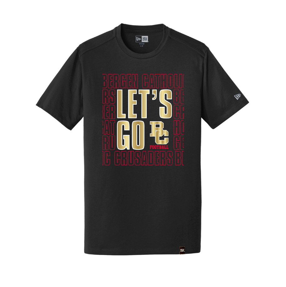 Heritage Blend Crew Tee (Let's Go Logo)