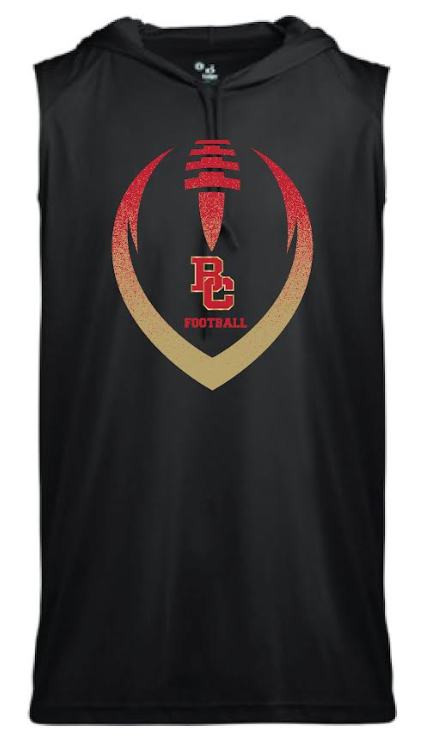 Badger B-Core Sleeveless Hooded T-Shirt