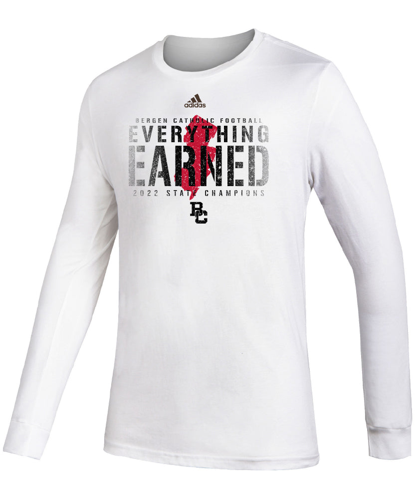 2022 Championship Earned Adidas Fresh LS Tee