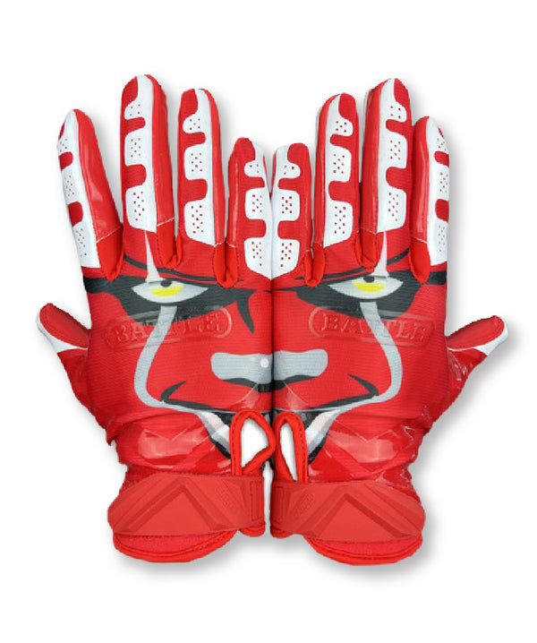 "Clown23" Cloaked Receiver Gloves - Youth