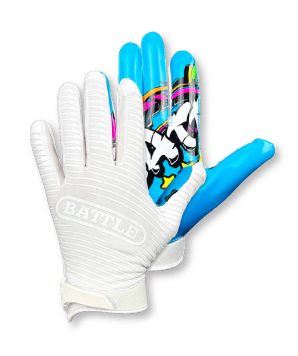 "Graffiti23" Doom Receiver Football Gloves - Adult