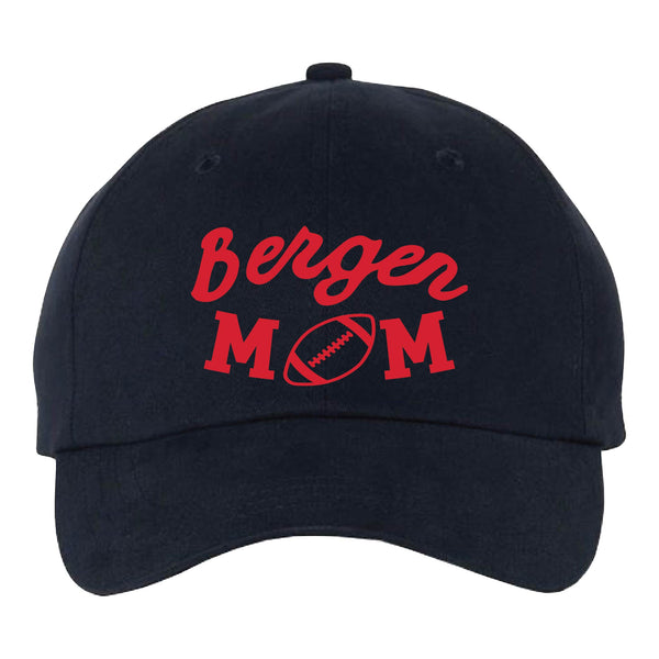 Bergen Adjustable Football Mom Hat