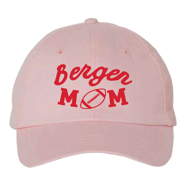 Bergen Adjustable Football Mom Hat