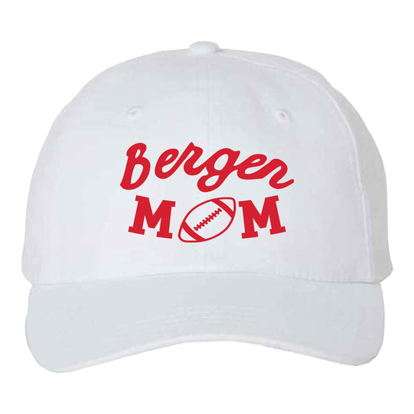 Bergen Adjustable Football Mom Hat