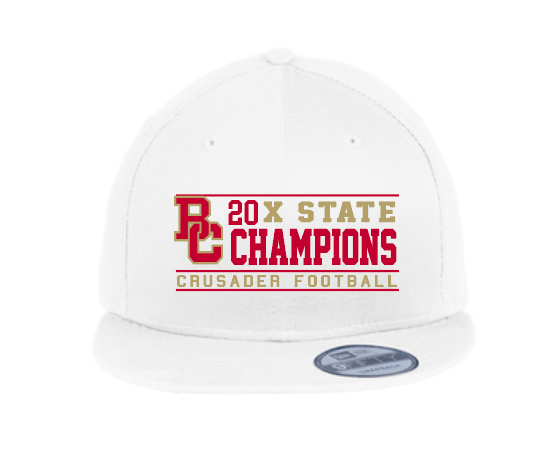 NEW ERA SNAP BACK 20X STATE CHAMPION HAT-