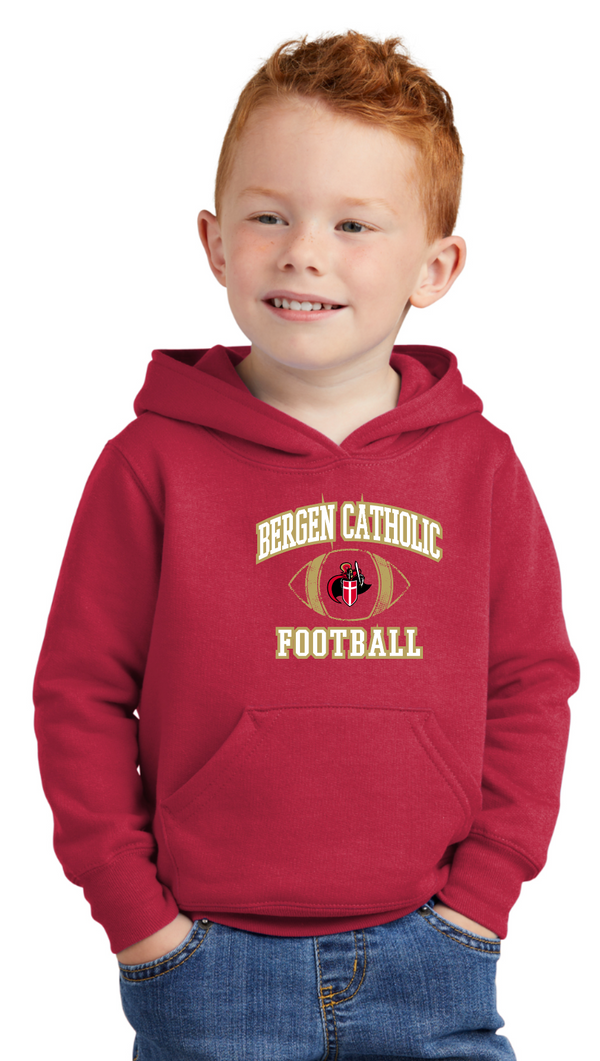 Toddler Hooded Sweatshirt - Bergen Catholic Football