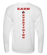Bergen Catholic Football - Earn Everything Performance Long Sleeve Tee