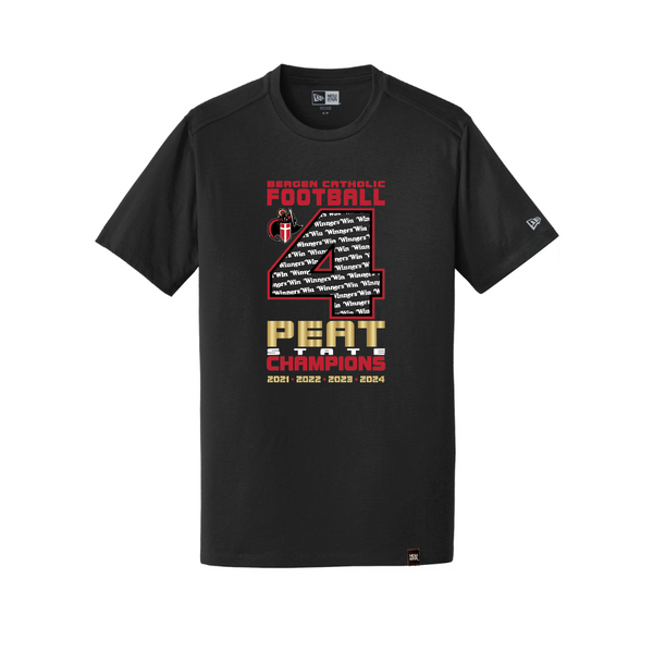 New Era® Heritage Blend Crew Tee (4 Peat Front Only)