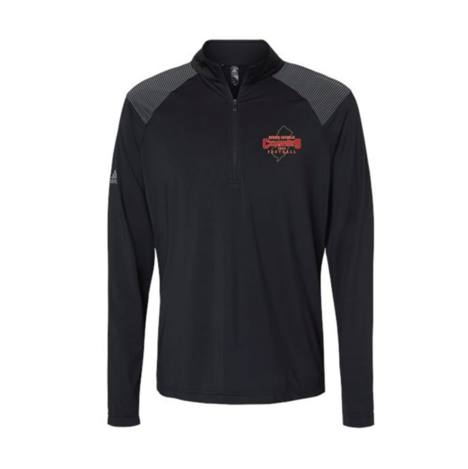 Adidas - Adult Shoulder Stripe Quarter-Zip Pullover- State Champs