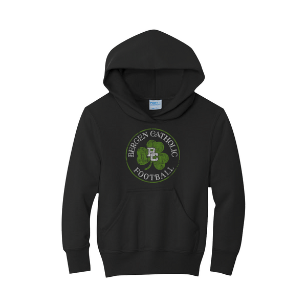 Youth Core Fleece Pullover Hooded Sweatshirt- St. Patrick's Day