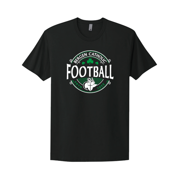 Unisex St Patricks Day Bergen Catholic Football Tee Shirt