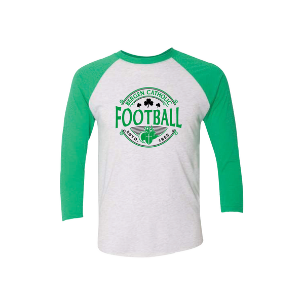 Triblend 3/4 Raglan T-Shirt- St. Patrick's Day