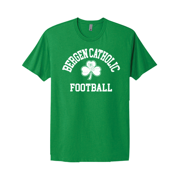 Unisex St Patricks Day Bergen Catholic Football Tee Shirt