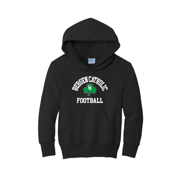 Youth Core Fleece Pullover Hooded Sweatshirt- St. Patrick's Day