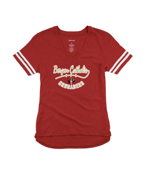 Bergen Catholic Boxercraft Women's Sporty Slub Tee